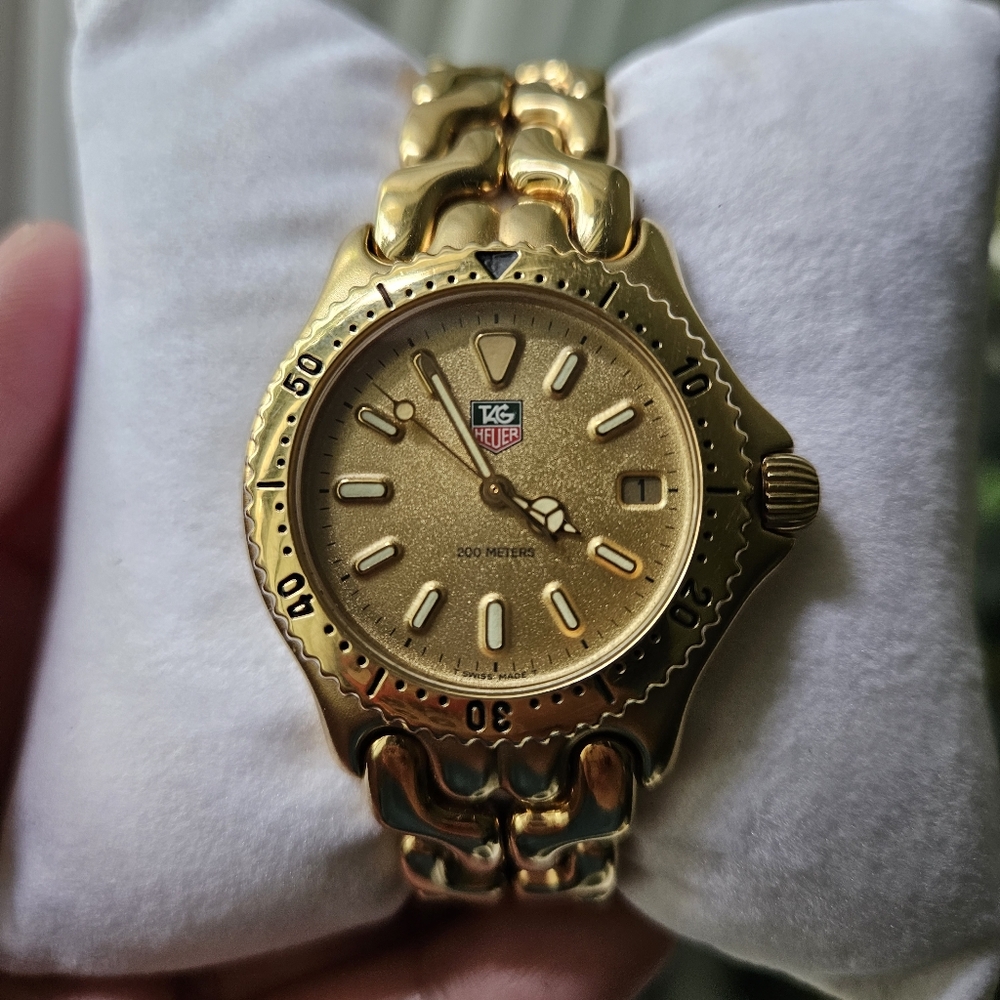 Tag Heuer Gold Luxury Watch